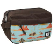 Wholesale - *OUTSIDE OF CA* AVALANCHE MEN BROWN PRINTED TOILETRY BAG C/P 40, UPC: 4890808257081